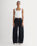 The Gardener Pull-On Jean | Dark Indigo