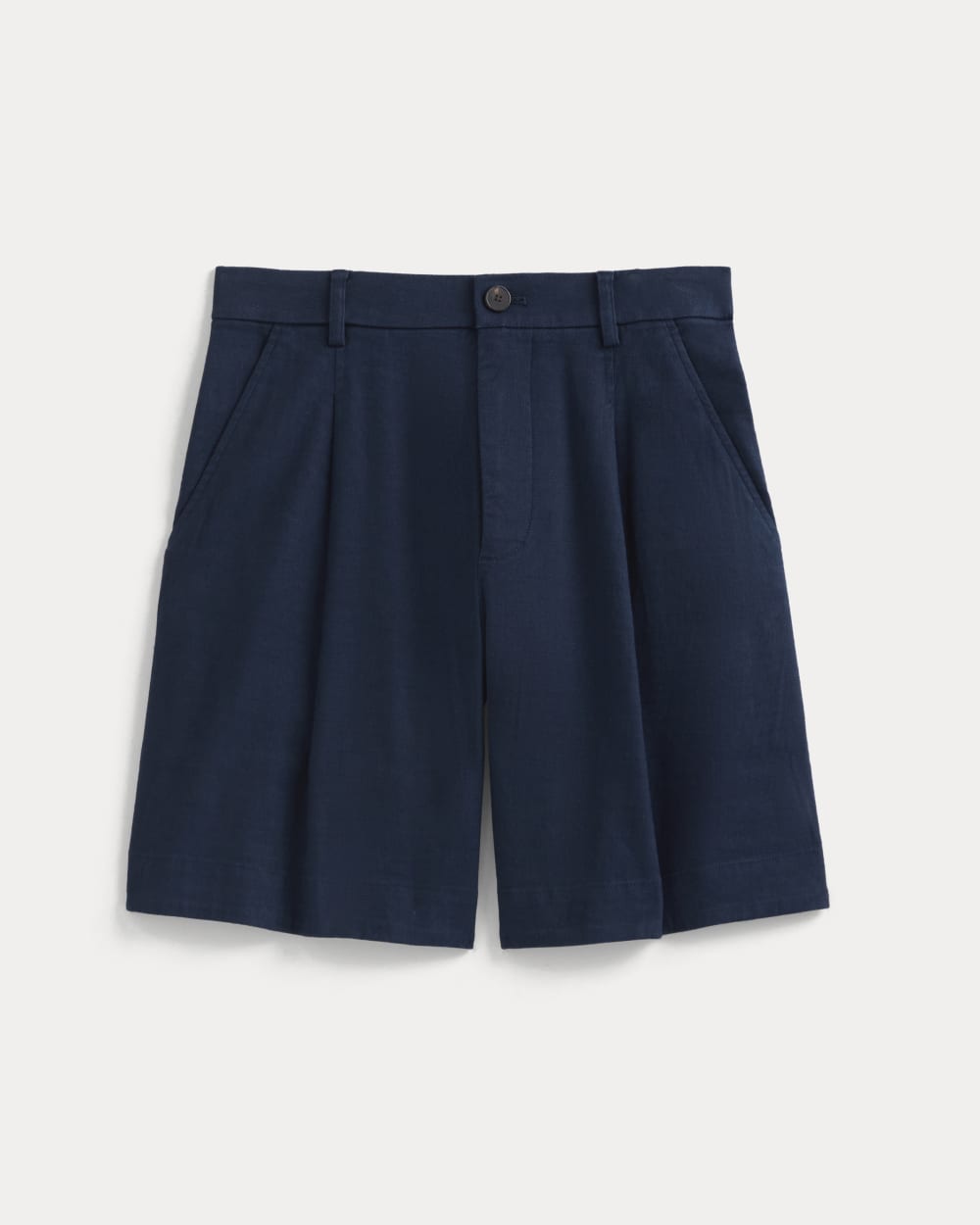 Tailored A-Line Short | Navy