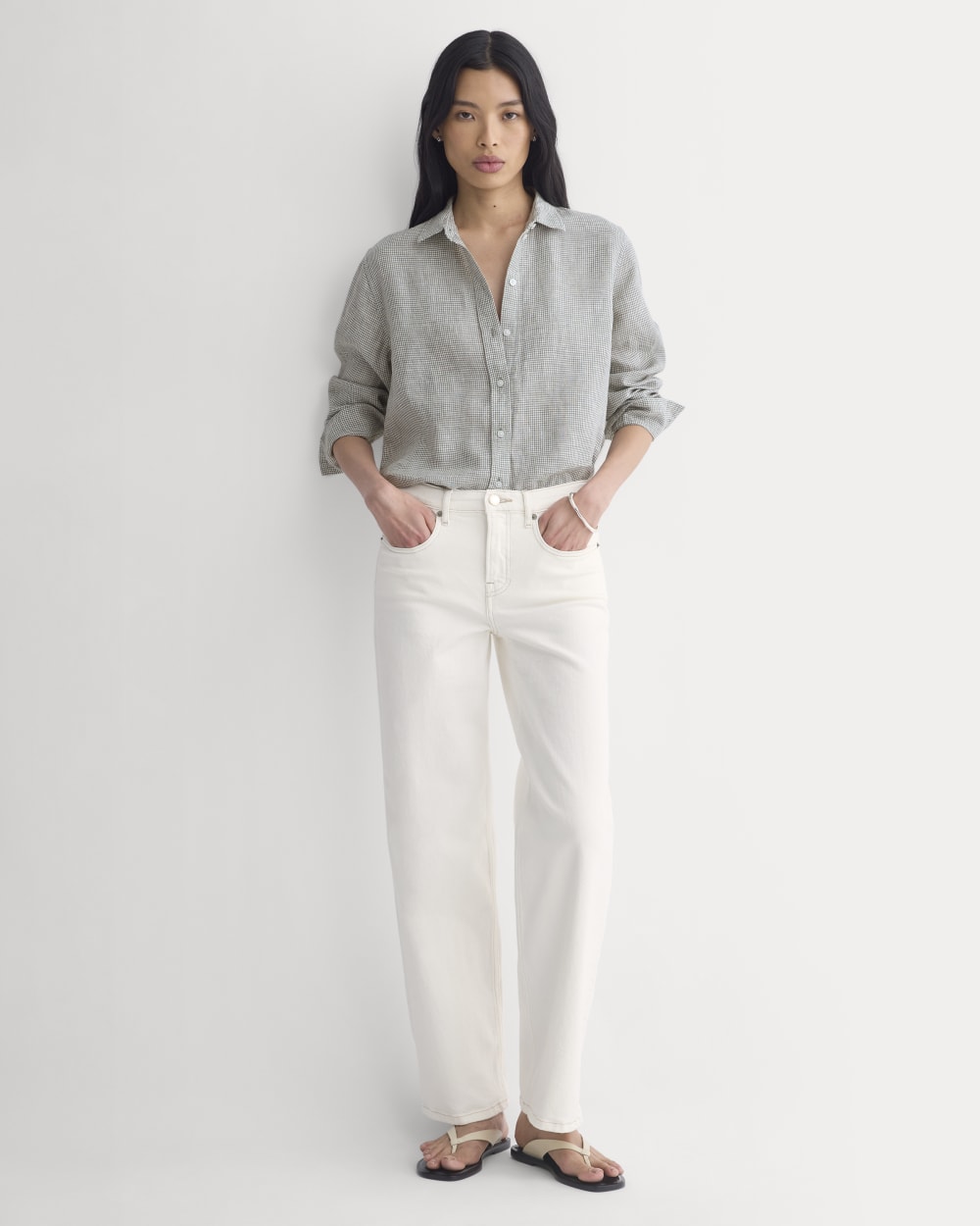 The Must-Have Shirt in Linen | Agave Green