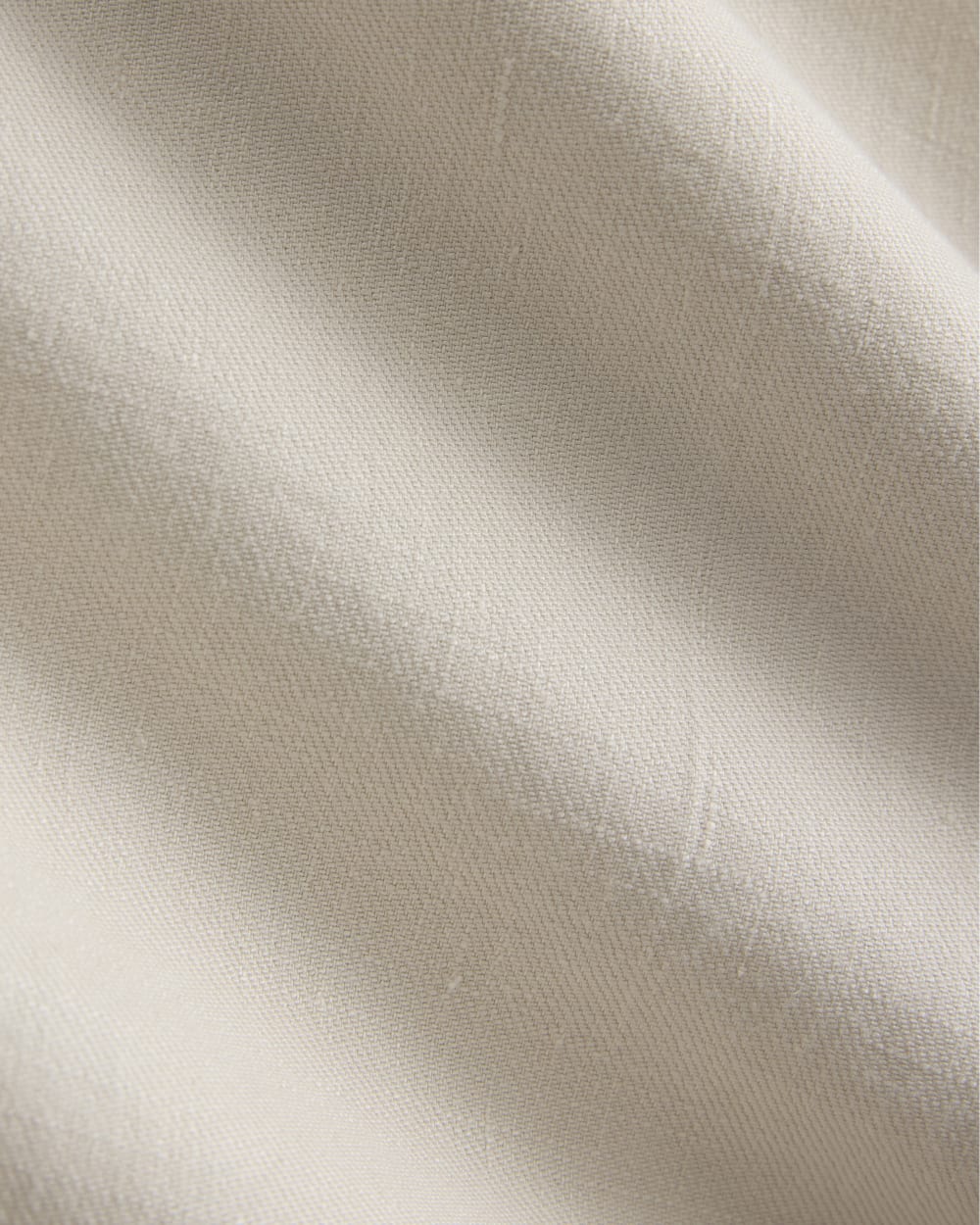 Wide-Leg Belted Pant in Stretch Linen | Birch | Long
