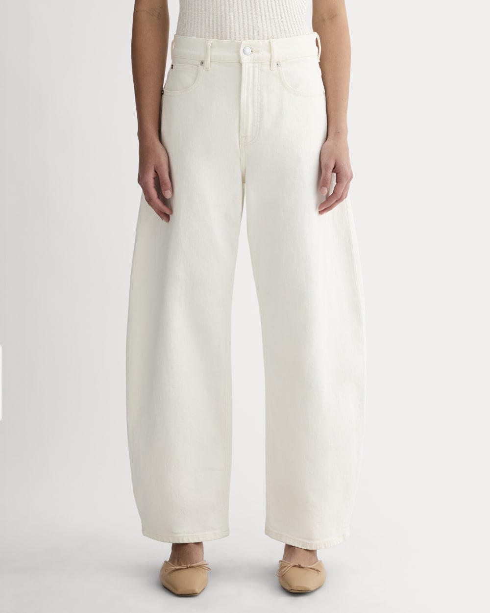 The Way-High® Curve Jean | Calico Ecru | 27" Inseam