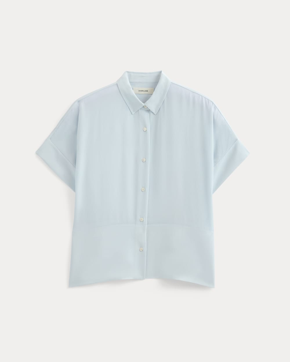 The Boxy Shirt in Washable Silk | Skywriting