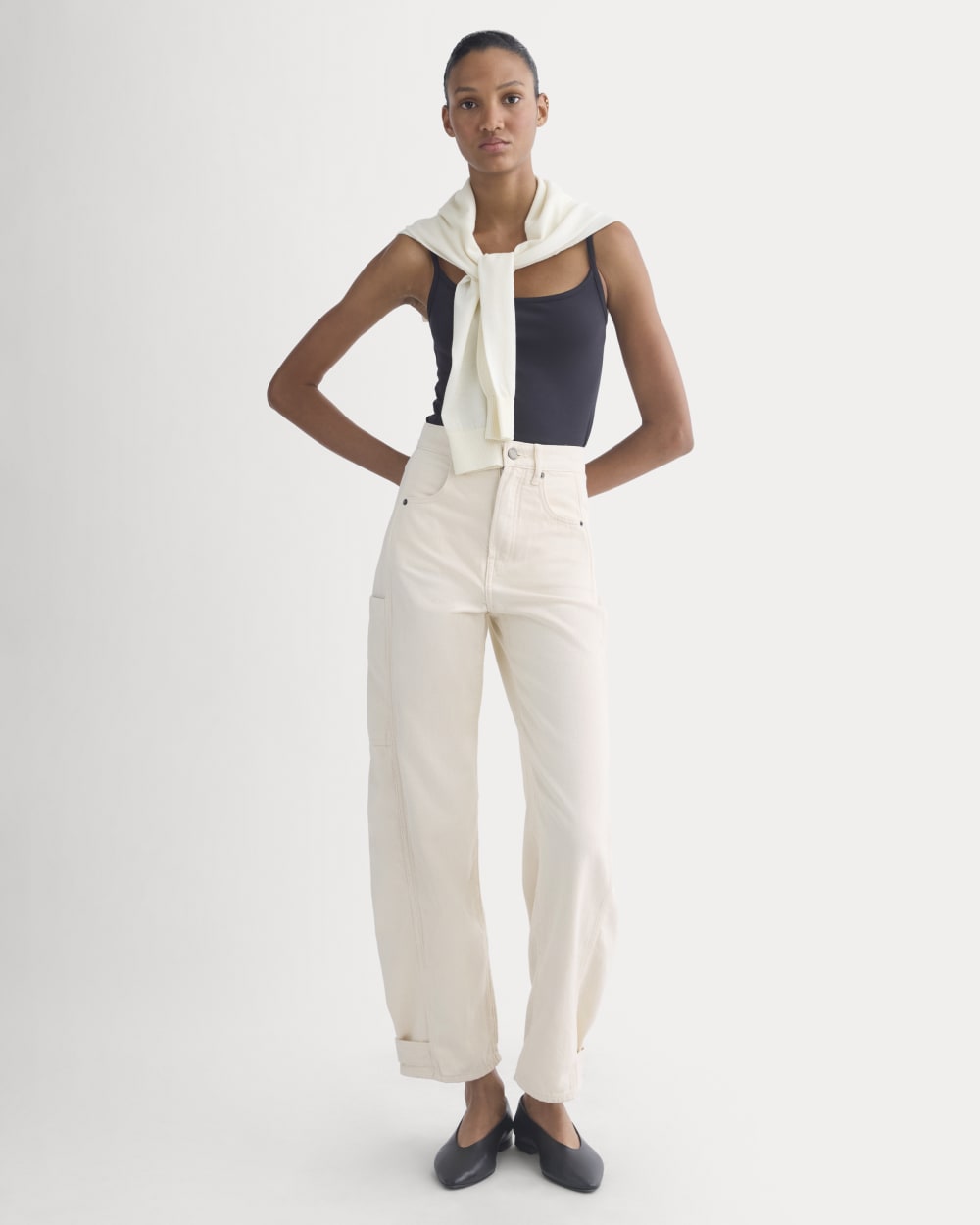 The Way-High® Utility Jean | Ecru